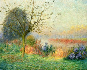 745px-Emile_Claus_-_October_Morning_on_the_River_Leie