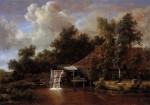 Meyndert Hobbema - A Watermill
