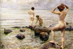 Paul-Gustave-Fischer-xx-A-Morning-Dip-xx-Private-Collection