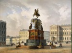 Schulz_Carl-ZZZ-View_of_the_Monument_to_Emperor_Nicholas_I_on_St_Isaac_Square