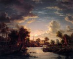 abels-jacobus-landscape-at-moonlight-sun-artfond